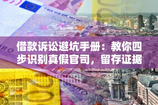 济南借款诉讼避坑手册：教你四步识别真假官司，留存证据不踩雷